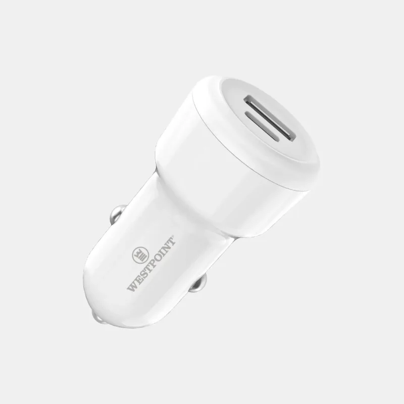 20w pd car charger by westpoint fast charging