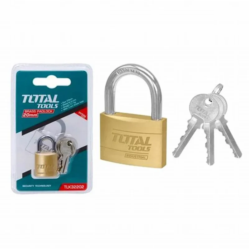 heavy duty brass padlock tlk32202 secure durable