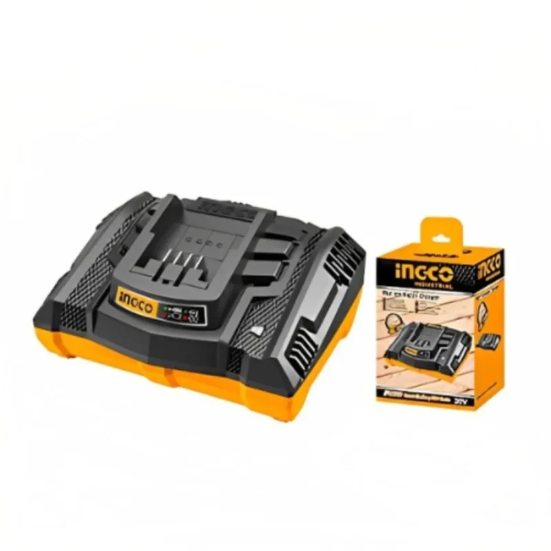 ingco 20v fast smart charger fcli2003