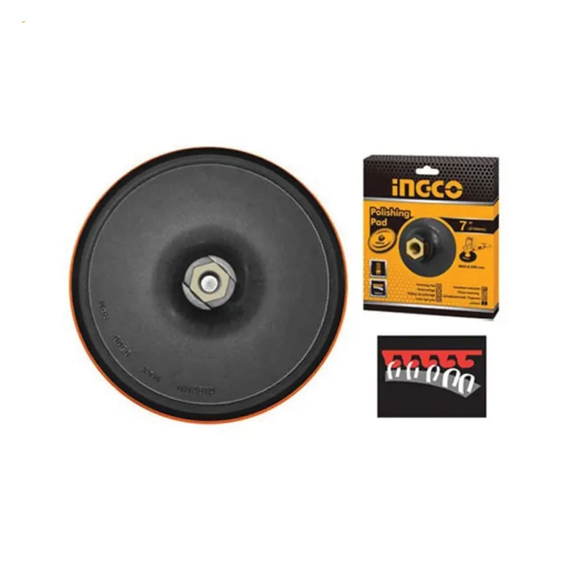 ingco 4 polishing pad with flange high quality finish