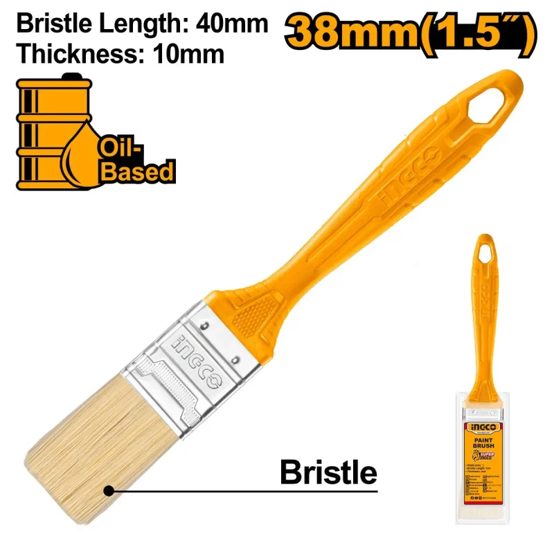 ingco 78615 paint brush premium quality easy handling