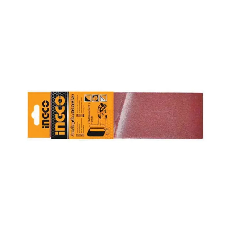 ingco bsp020801 sanding sheet set 80 grit