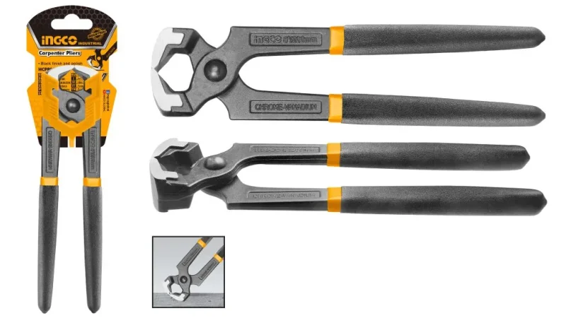 ingco hcpp02200 high quality carpenter pliers perfect grip