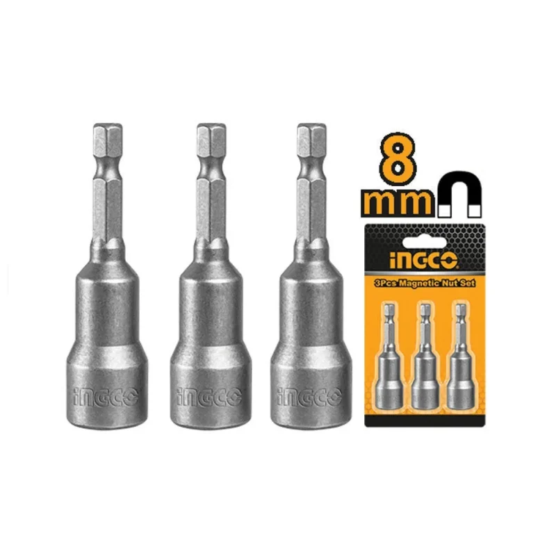 ingco magnetic nut set amn0831 precision tool for easy assembly