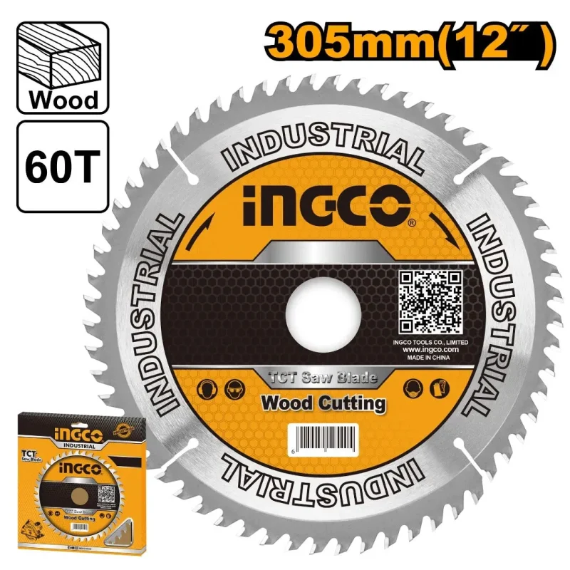 ingco tct saw blade tsb130523 high performance cutting tool