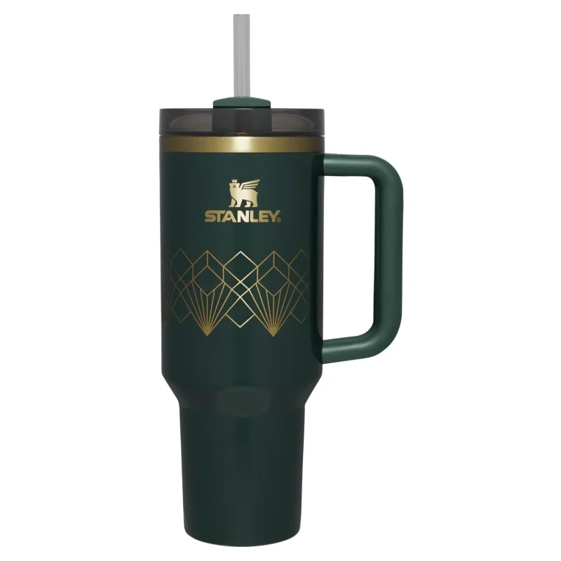 stanley quencher h2 0 40oz tumbler forest gloss limited edition