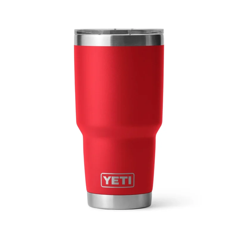 yeti 30oz rescue red rambler tumbler w magslider lid 0 88l