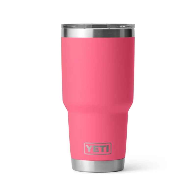 yeti 30oz tropical pink rambler tumbler w magslider lid